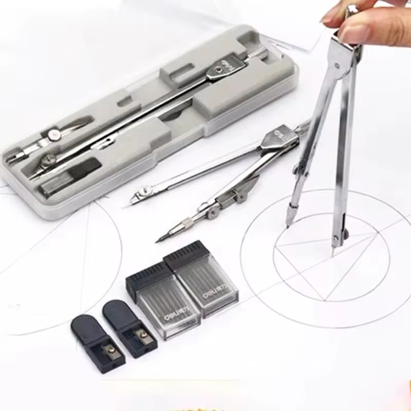 Compass Geometry Set - بوصلة رسم متعددة الوظائف من الفولاذ