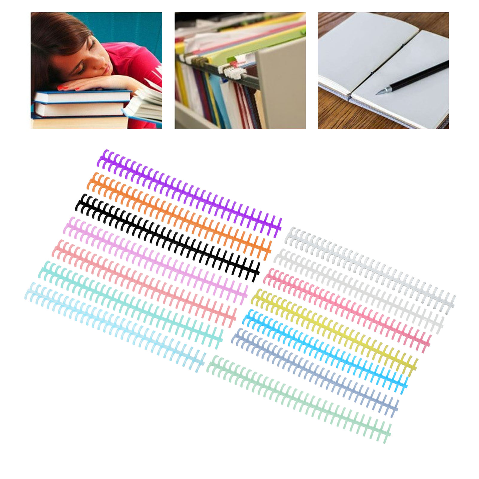 10 قطع من مشابك التثبيت ذات 30 - مراجعة Binding Comb Plastic وسعره