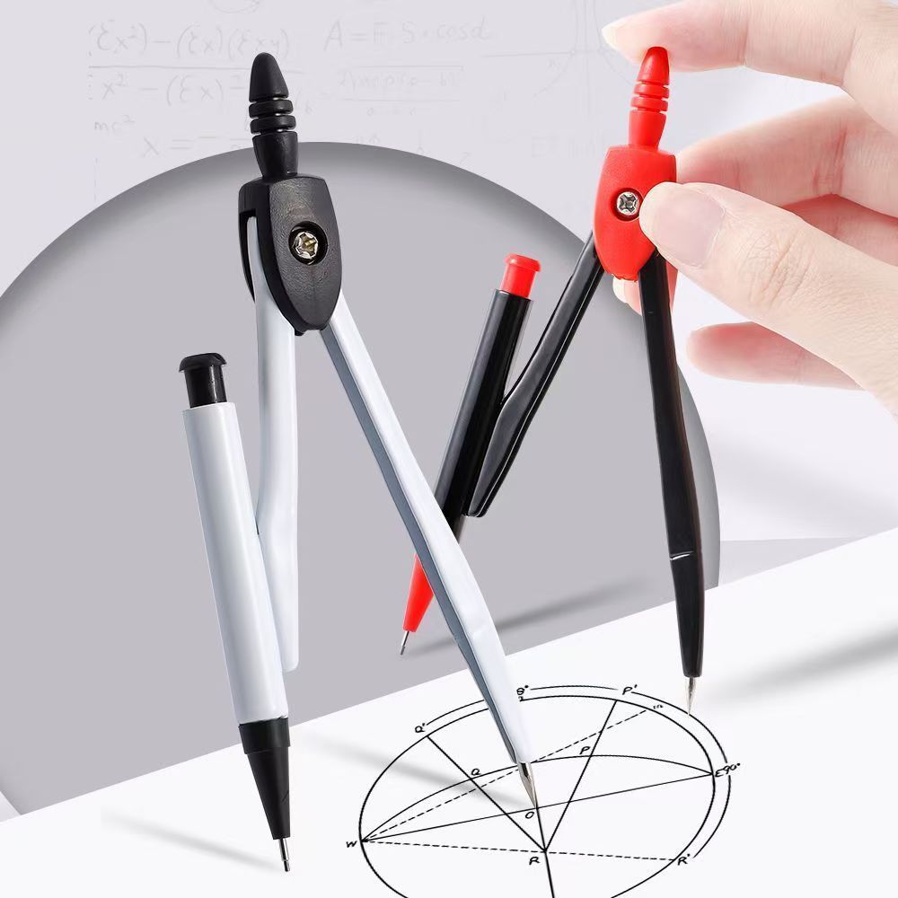 بوصلة معدنية هندسية رياضية احت - مراجعة Compass Geometry Set وسعره