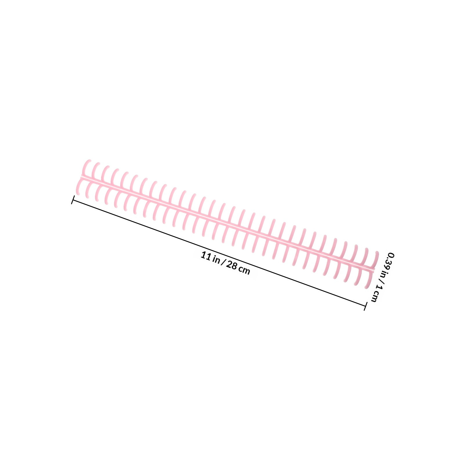 10 قطع من حلقات الربط البلاستي - مراجعة Binding Comb Plastic وسعره