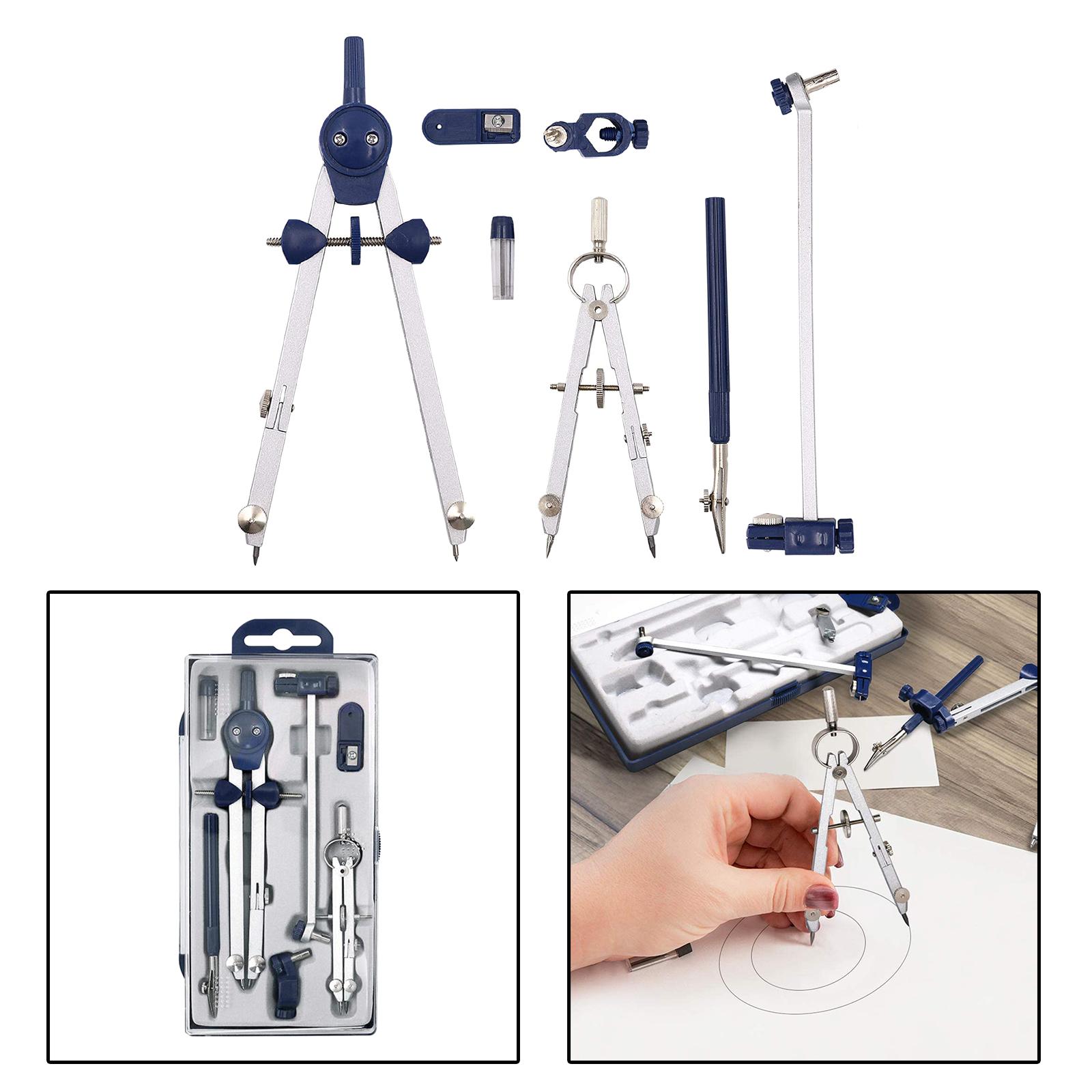 مجموعة أدوات هندسية دقيقة ، أد - مراجعة Compass Geometry Set وسعره