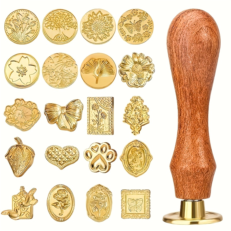 مجموعة أختام شمعية من 21 قطعة  - مراجعة Wax Seal Stamp Kit وسعره