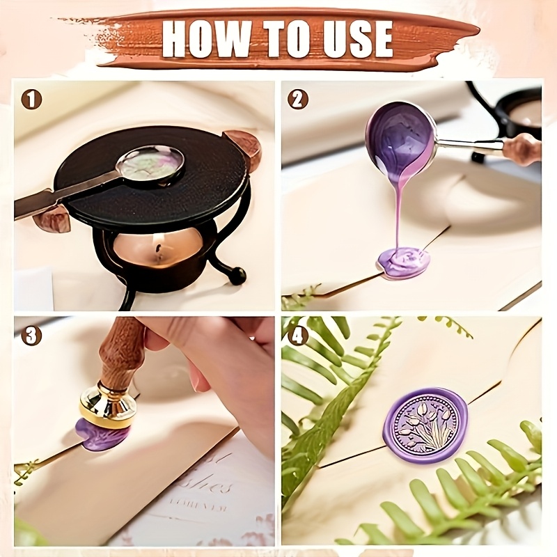 مجموعة أختام شمعية من 21 قطعة  - مراجعة Wax Seal Stamp Kit وسعره
