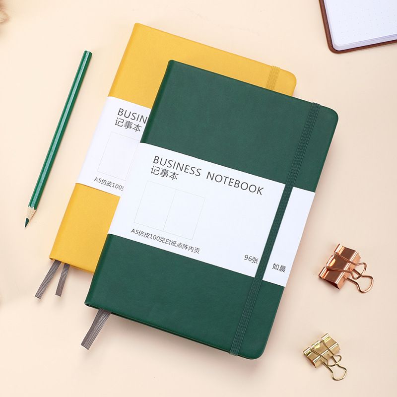 دفتر ملاحظات بغلاف صلب مقاس A5 - مراجعة Notebook Dotted A5 وسعره