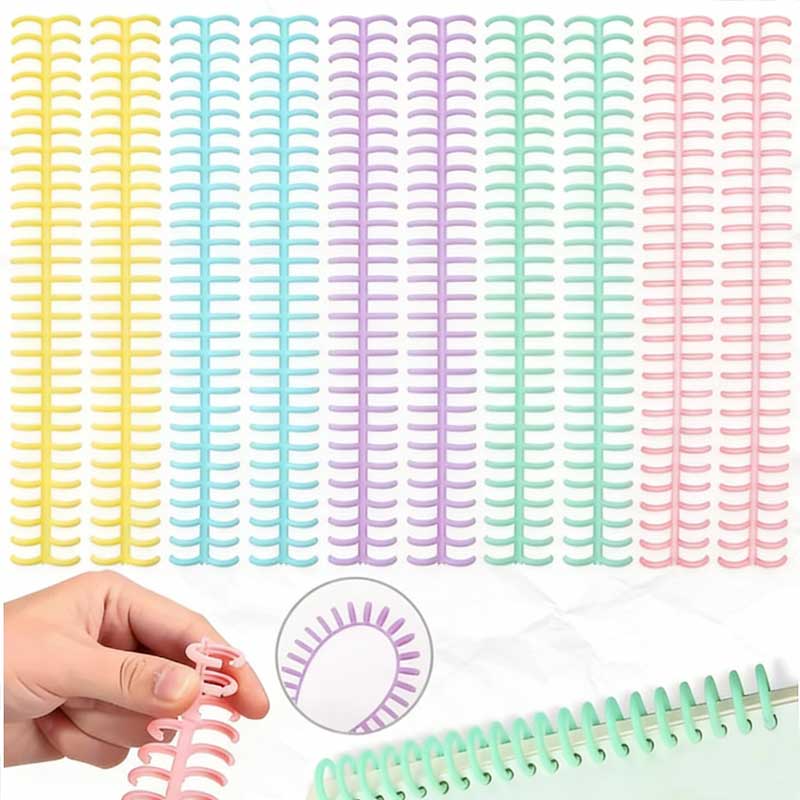 مشابك بلاستيكية A4 بـ 30 حلقة  - مراجعة Binding Comb Plastic وسعره