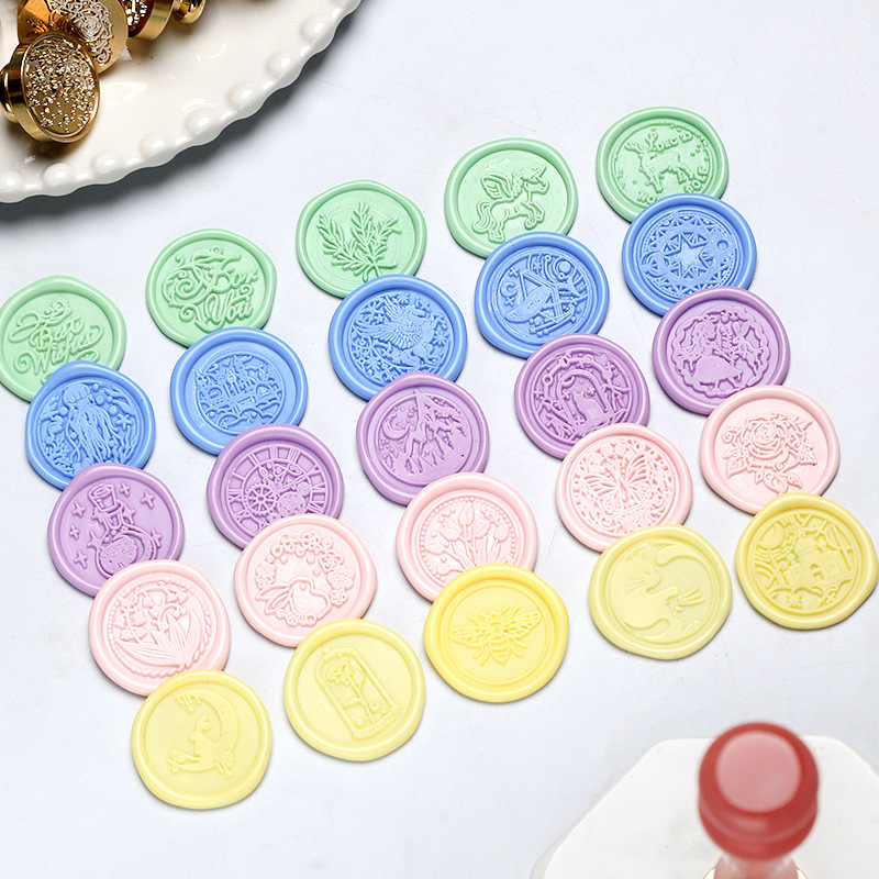 ختم شمعي بنمط زهرة اللوتس والس - مراجعة Wax Seal Stamp Kit وسعره