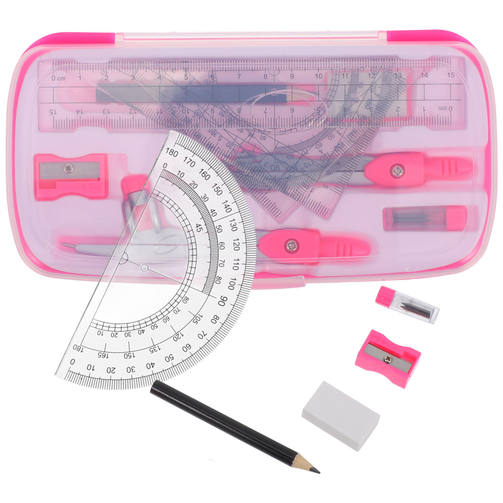 مجموعة أدوات هندسية محمولة خفي - مراجعة Compass Geometry Set وسعره