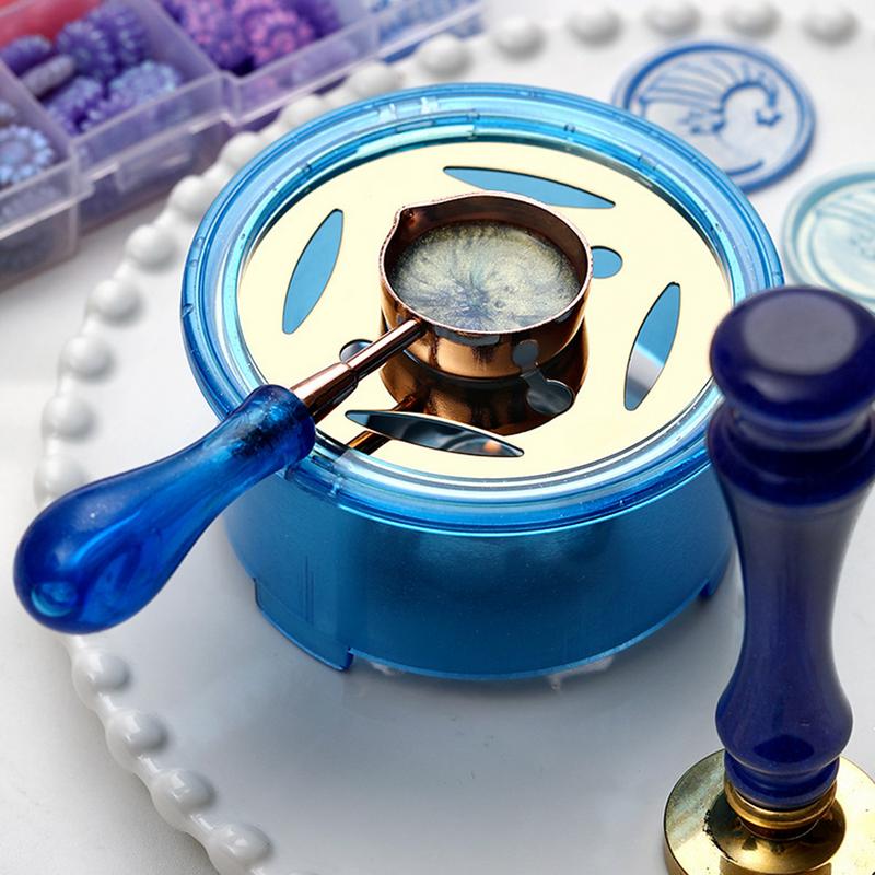 ختم الشمع عدة ختم الشمع Melter - مراجعة Wax Seal Stamp Kit وسعره