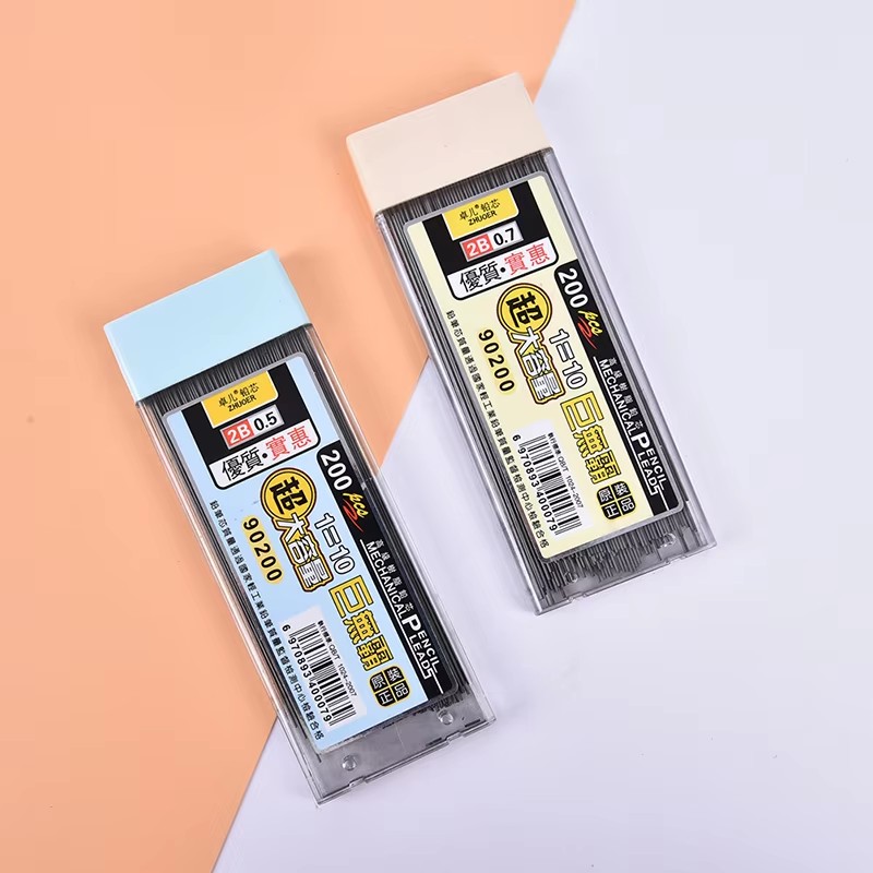 1-6 علب من أقلام الرصاص الجراف - مراجعة Mechanical Pencil Lead وسعره