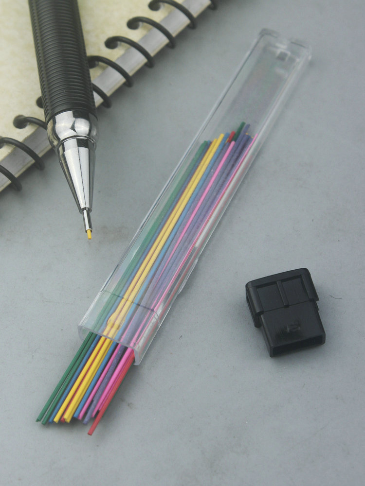 قلم رصاص ميكانيكي ملون ، إعادة - مراجعة Mechanical Pencil Lead وسعره