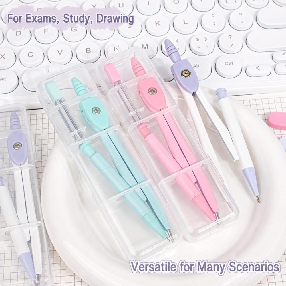 بوصلة رسم معدنية محمولة بألوان - مراجعة Compass Geometry Set وسعره