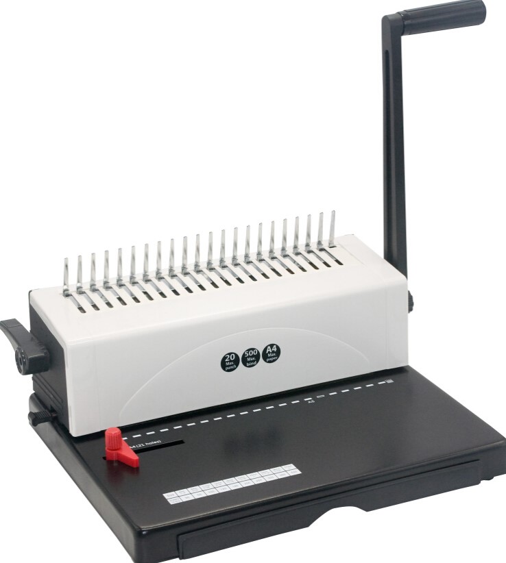 آلة تجليد الكتب بحلقات بلاستيك - مراجعة Binding Comb Plastic وسعره