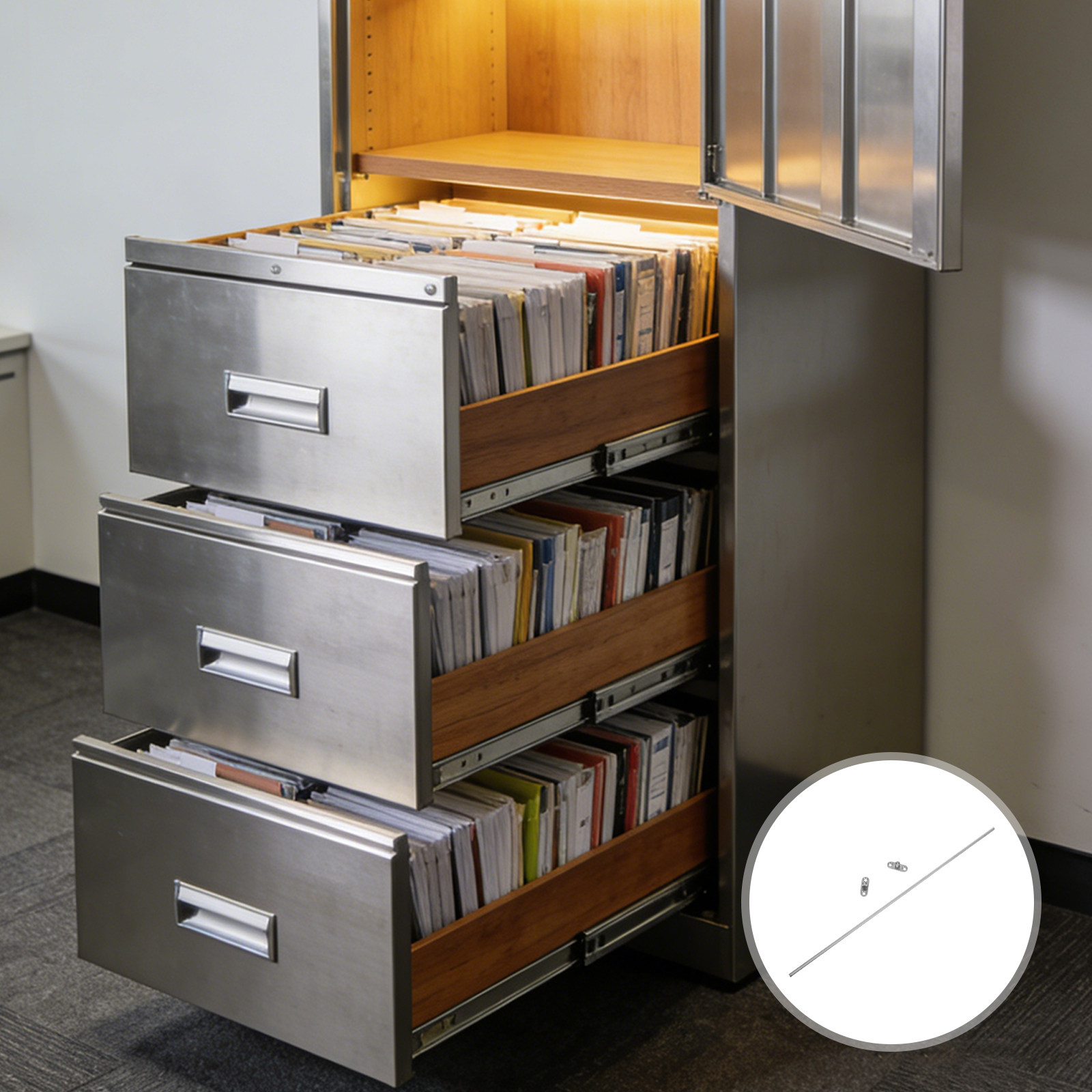 إطار ملفات معلق من الفولاذ الم - مراجعة File Folder Hanging وسعره