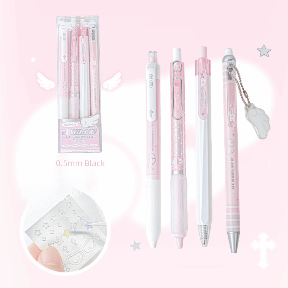 جديد جودة عالية 4 قطعة/المجموع - مراجعة Gel Ink Pen Set وسعره